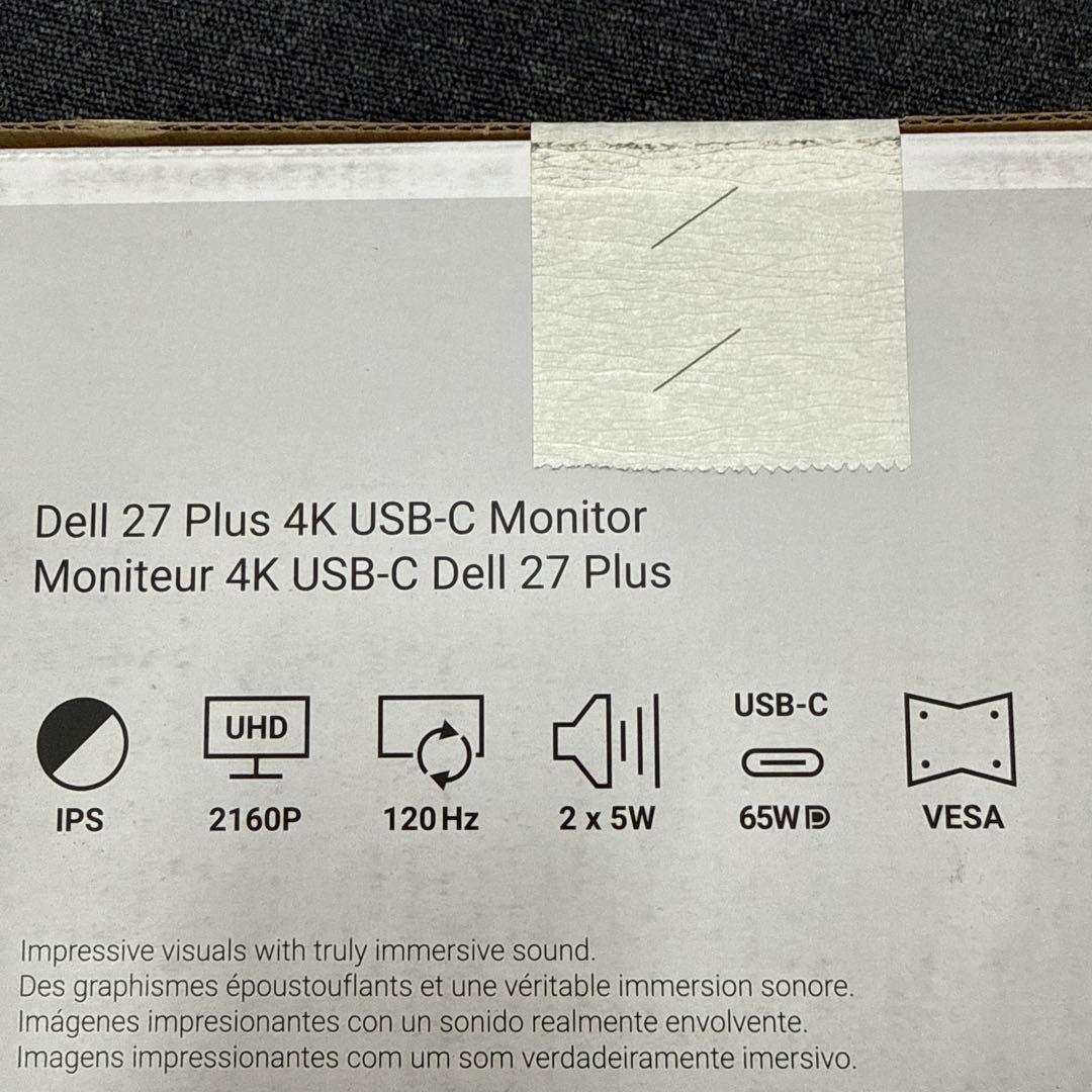 みつよん【新品未使用】DELL 27 Plus 4Kモニター