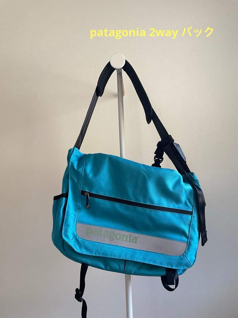 レアカラー　00s patagonia メッセンジャーバッグ　2way y2k