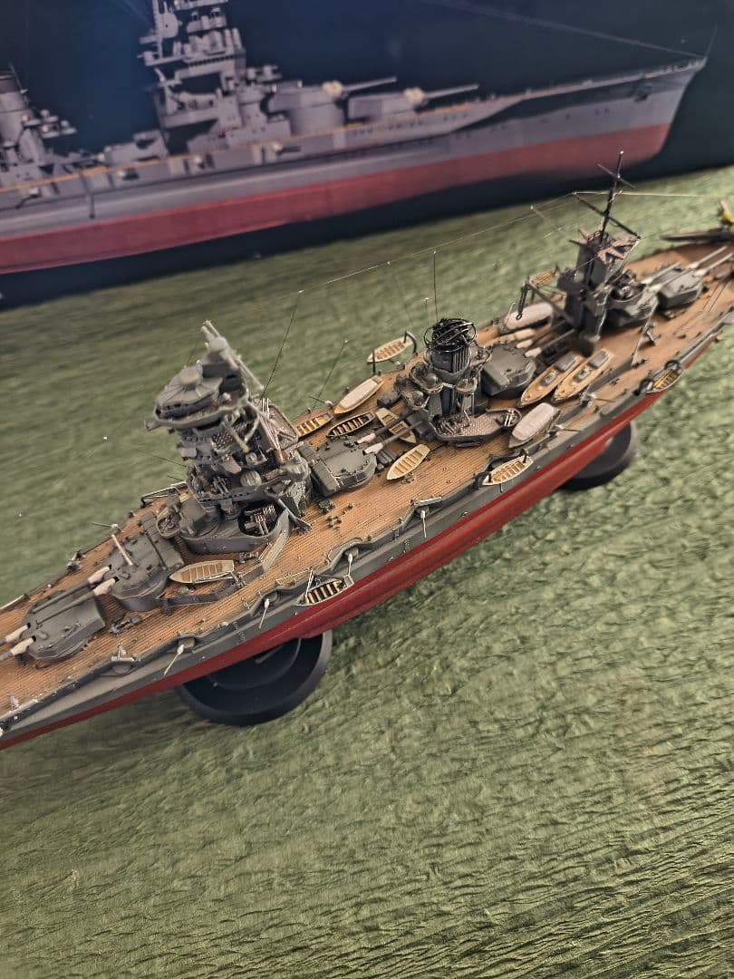 フジミ1/700戦艦山城フルハルモデル
