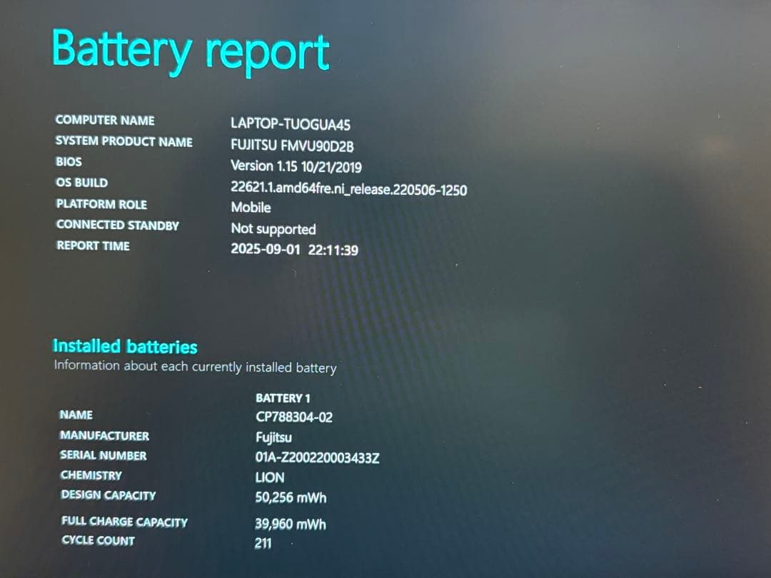 Windowsノート本体 Lifebook uh90/d2