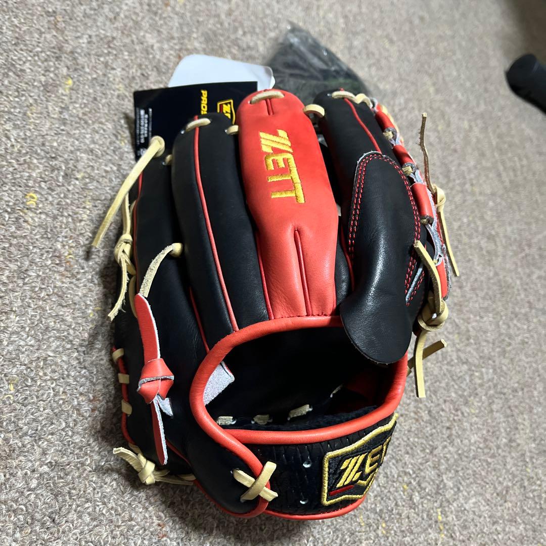 古着マン　ZETT 軟式グローブ PROSTATAS プロステイタス袋付き