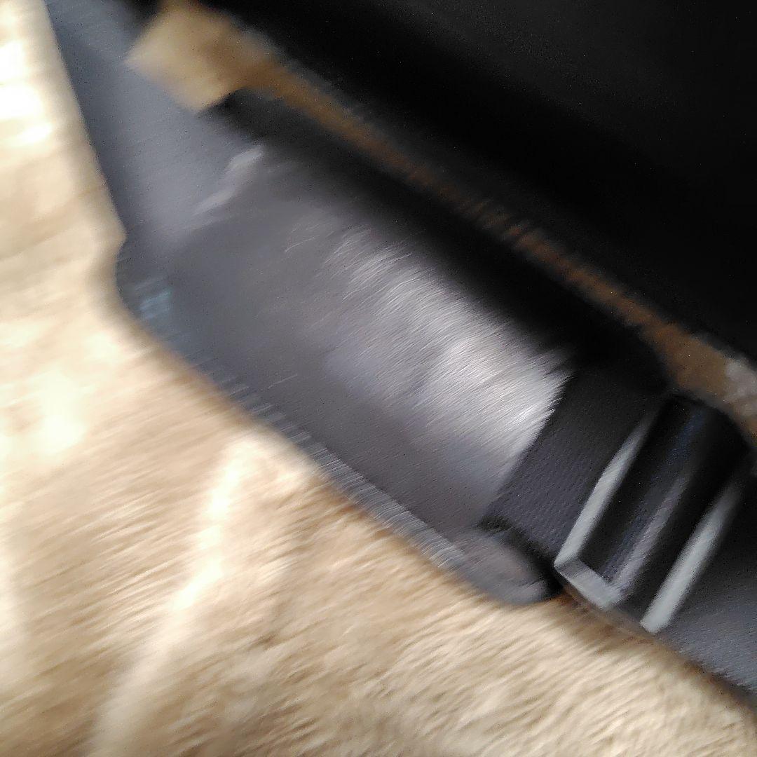 PORTER ブラックレザー メッセンジャーバッグ