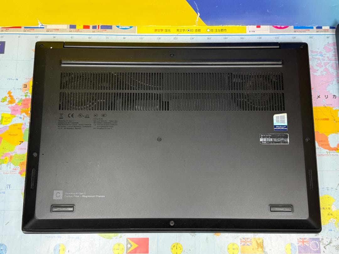 32GB+1TB レノボ P1 Gen3 第10世代 i7 Office2024