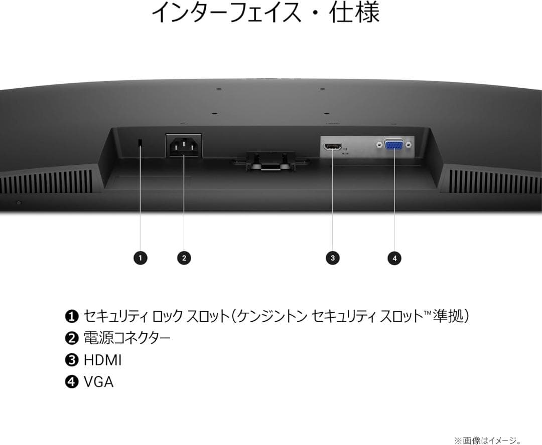 【開封済み・未使用】Dell　27インチ　モニター　SE2725HM　非光沢