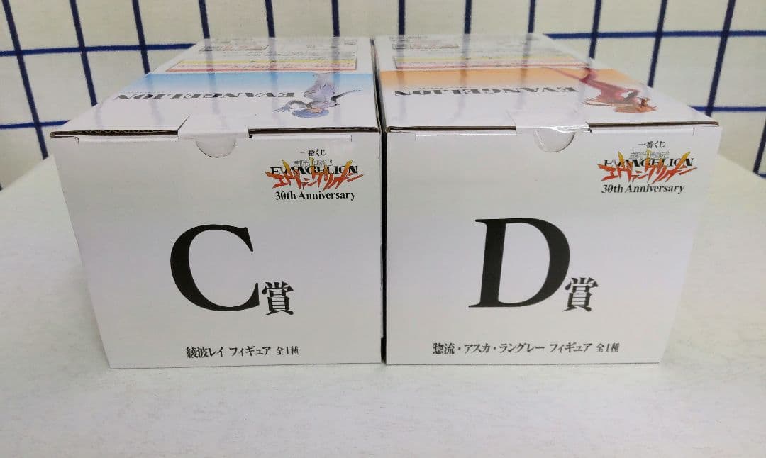 一番くじ 新世紀エヴァンゲリオン 30th A賞 C賞 D賞 フィギュア
