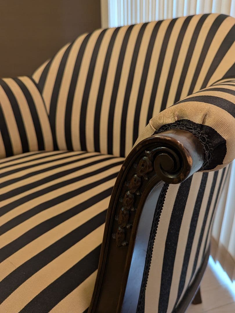 アンティーク　アームチェア　一人掛けソファ　ビンテージ