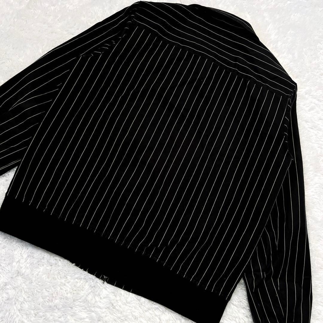 FRED PERRY ハリントンジャケット スウィングトップ ストライプ ロゴ