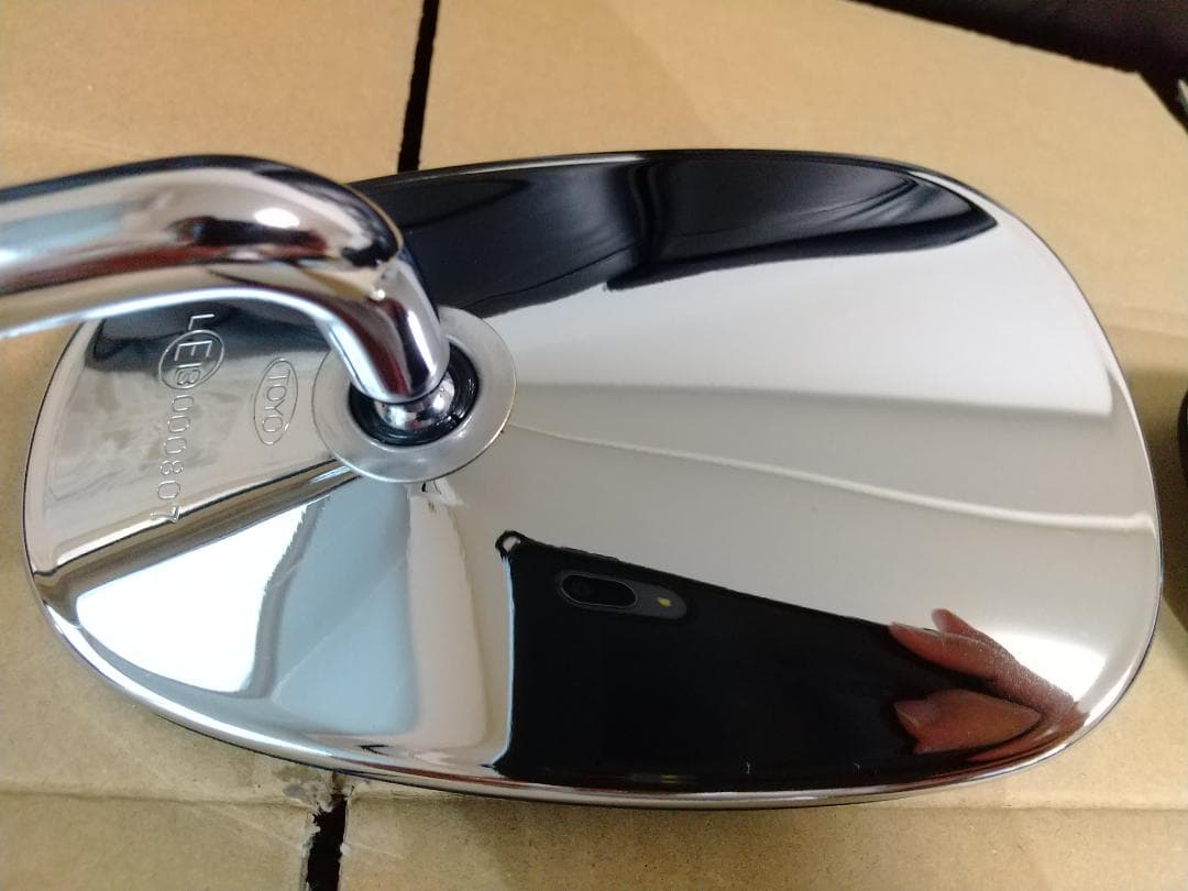 カワサキ純正 TOYO オーバルミラー 左右Set W800 W650 W400