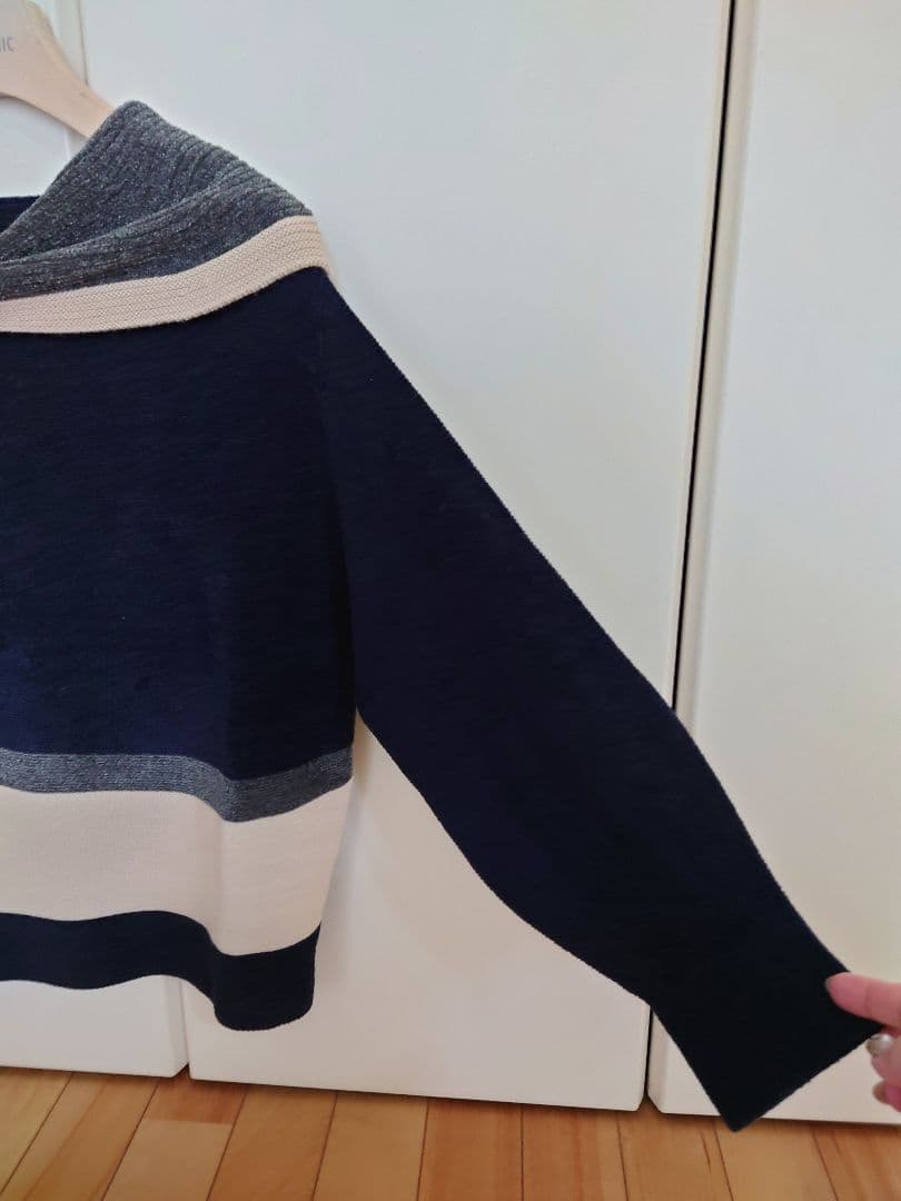 ミィ様JUDY モールニット 黒×ベージュ×グレー、ラメニットおまとめ