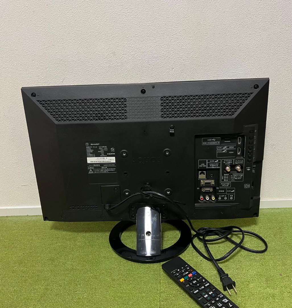 シャープ LED 液晶テレビ LC-24K40 外付けHDD対応
