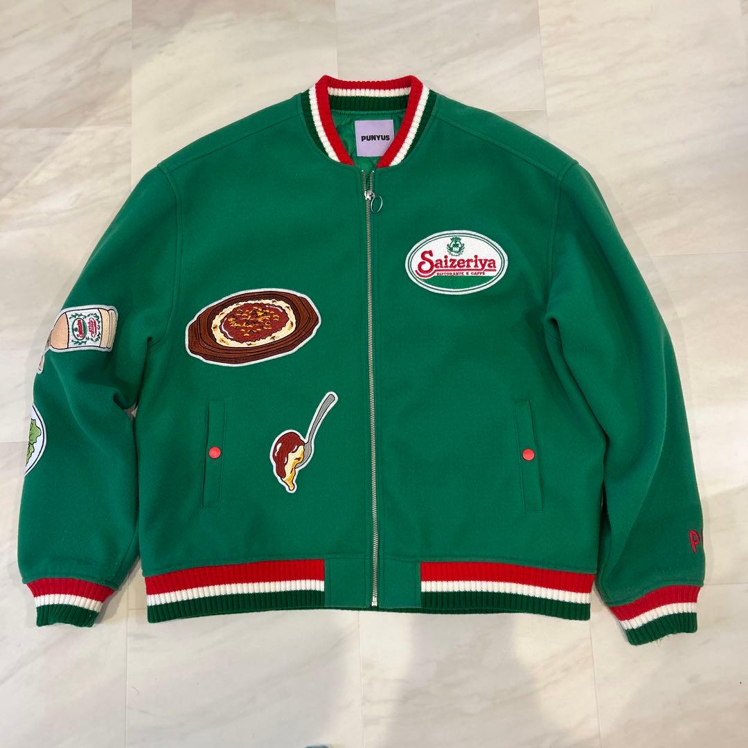 【最終値下げ】PUNYUS サイゼリヤ コラボ ジャケット サイズ3 限定 刺繍