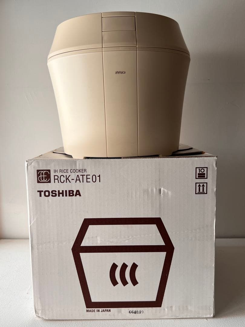 未使用品！TOSHIBA炊飯器 アテハカ RCK-ATE01 atehaca