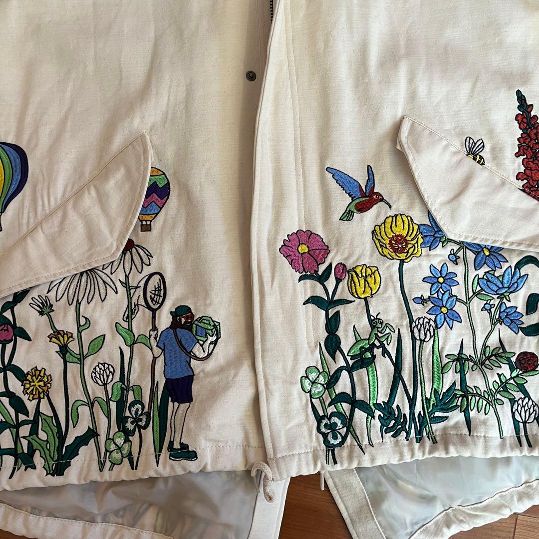 go slow caravan ゴースローキャラバン 植物 昆虫 モッズコート