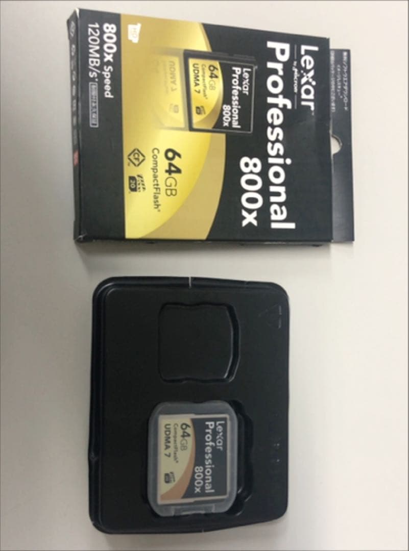 CFカード Lexar Professional 800x 64GB