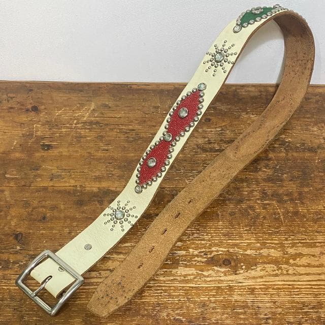 レア! HTC スティングレイ ピーナッツ スタッズ ベルト 34