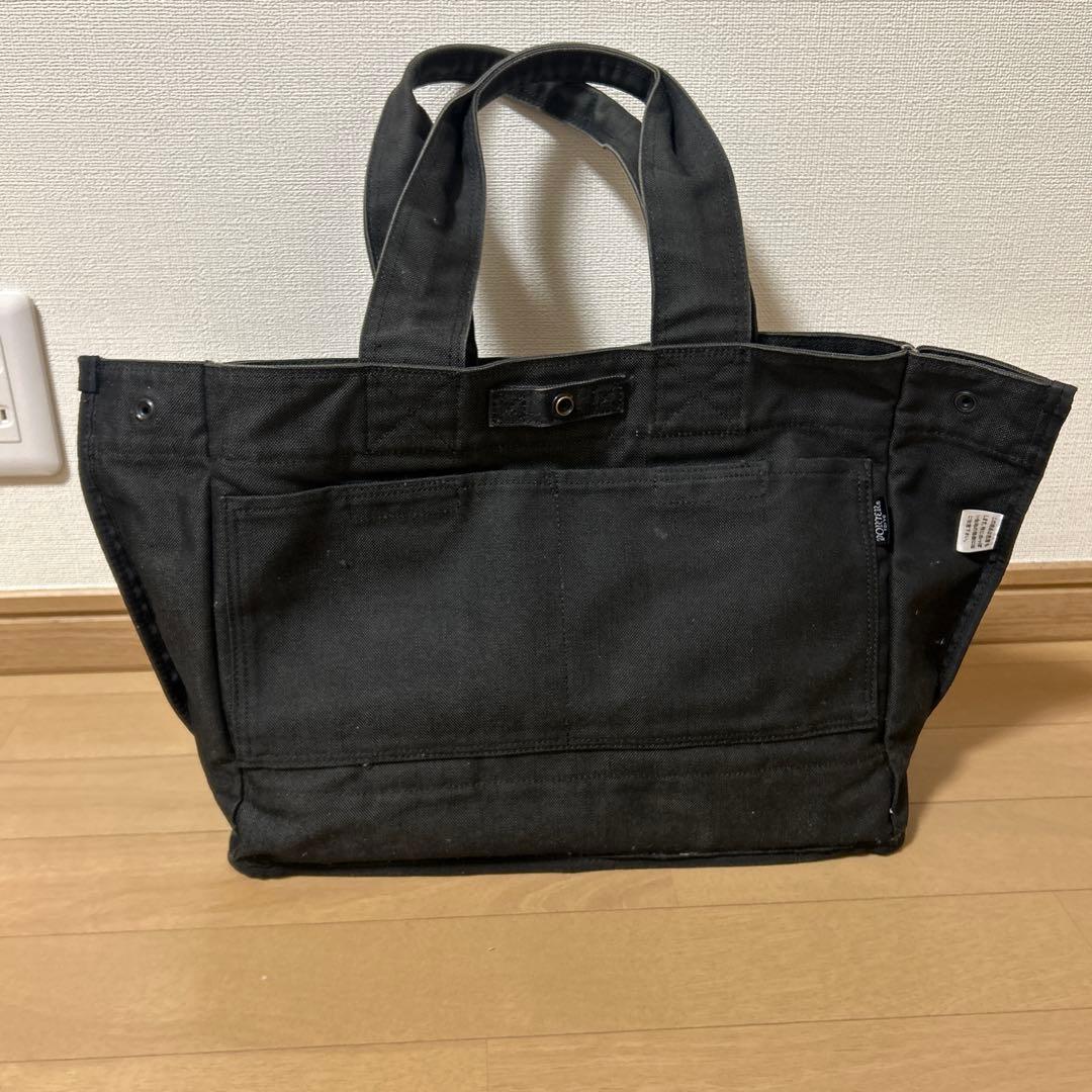 【美品】PORTER スモーキー トートバッグ ポーター 吉田カバン/A4可