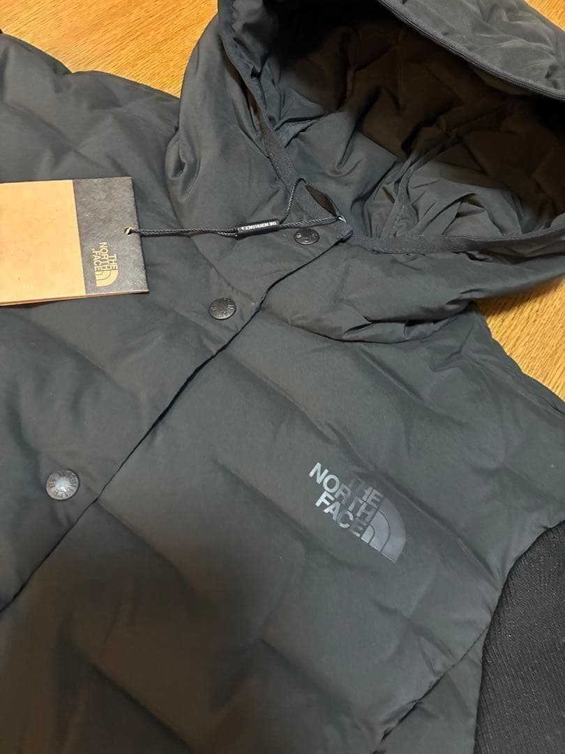 新品⭐️ノースフェイス高級グースダウンチューブ切替コート　ブラックM韓国限定