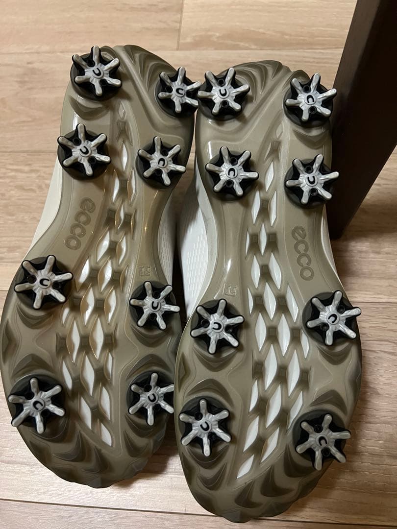 ecco biom ゴルフシューズ ホワイト BOA