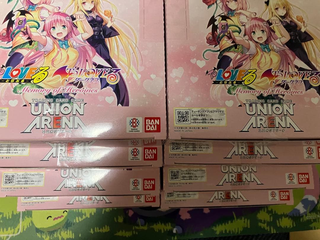 ToLOVEる ユニオンアリーナ 8BOX ユニアリ 新品 テープ付き