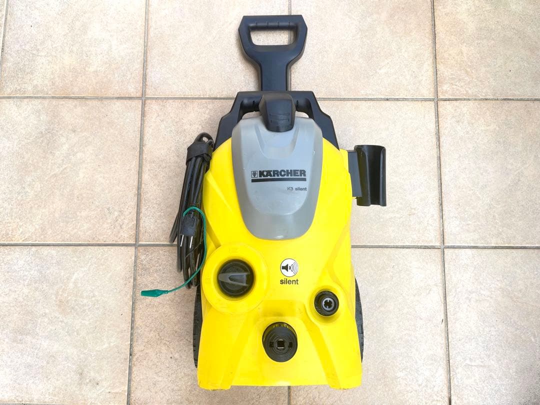 ケルヒャーK3 サイレント ベランダ 25mホース　180度ノズル　フィルター付