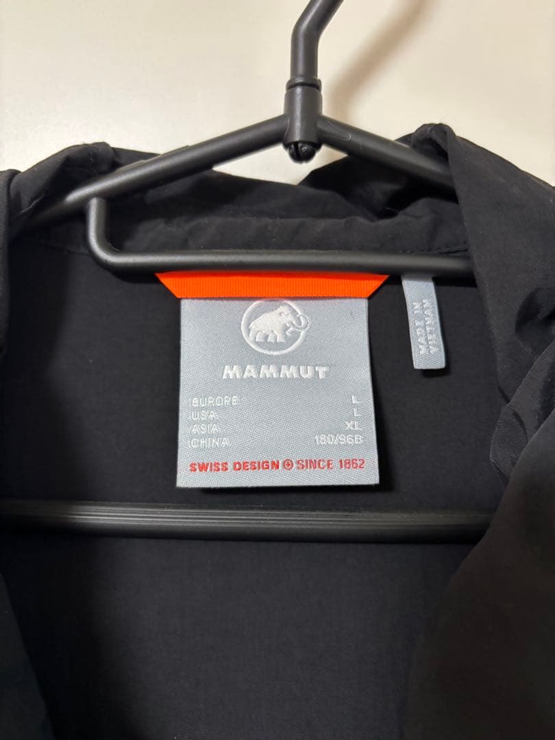 Mammut マムート ウインドブレーカーフーデッドジャケット