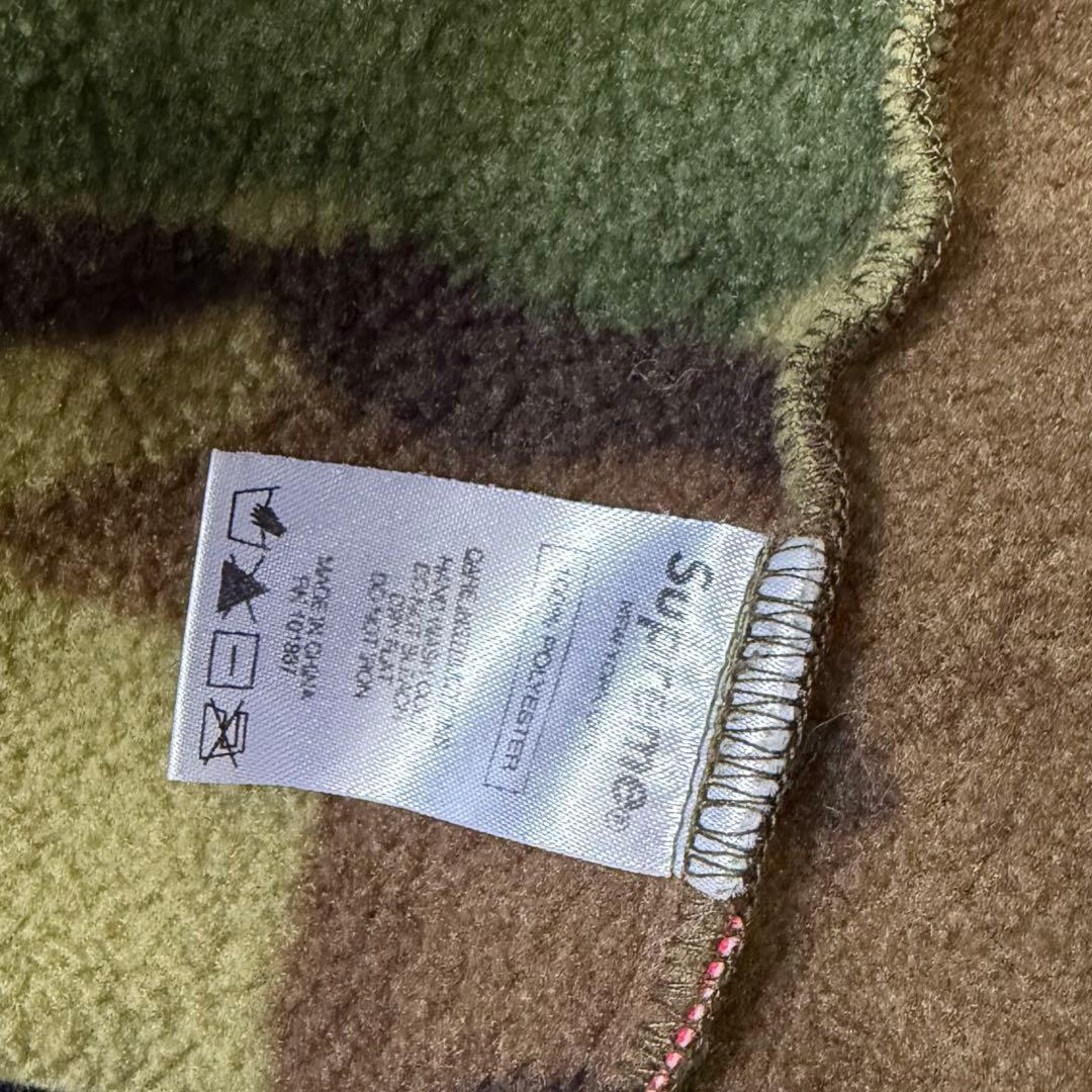 Supreme 15AW Fleece Neck Gaiter カモフラージュ