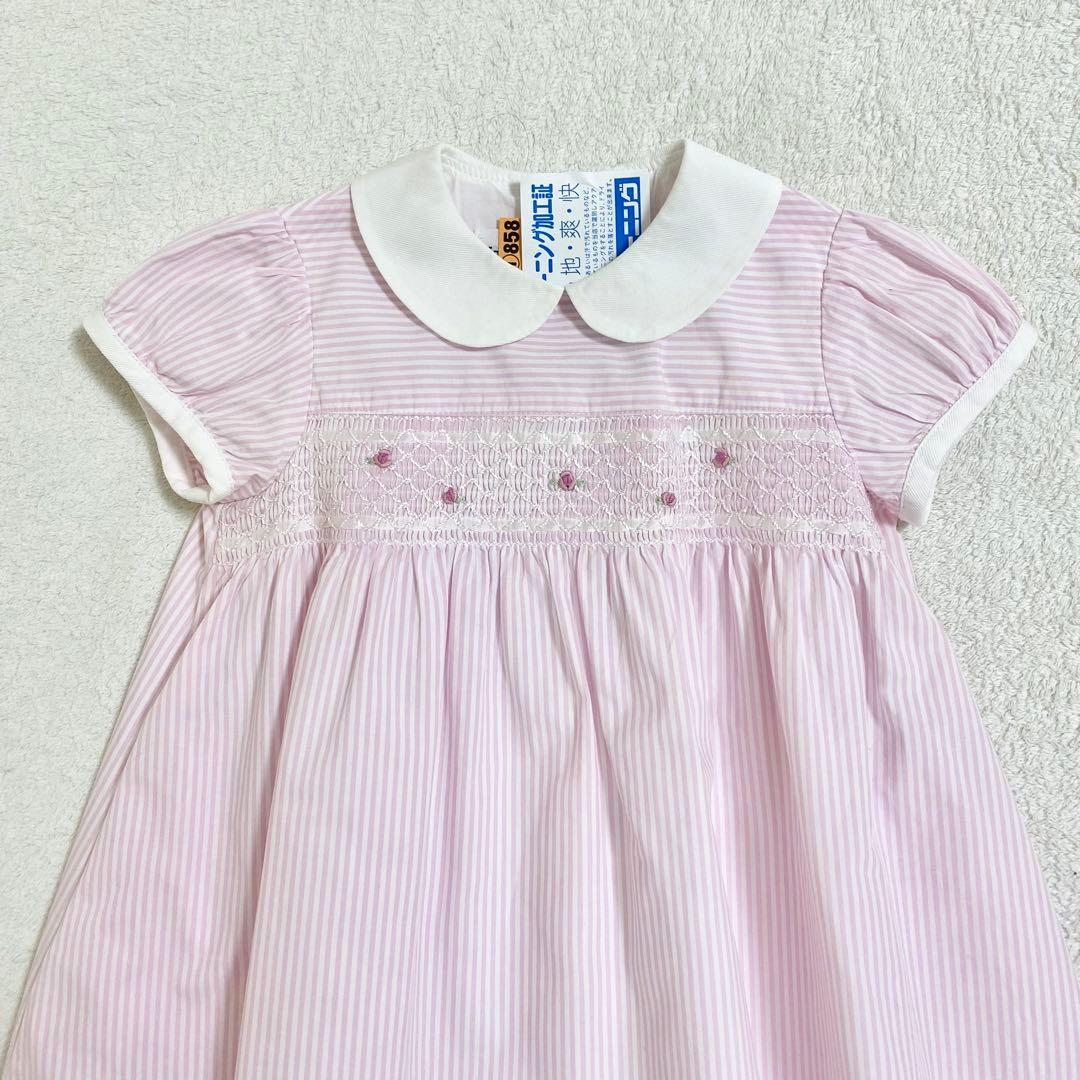 ★現行品★ familiar ファミリア スモッキング ワンピース フォーマル