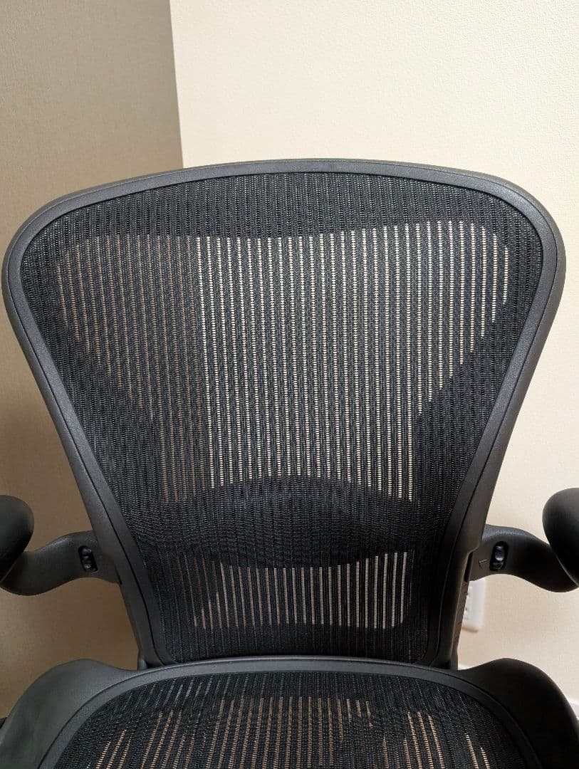 【バ・ロンさま】ハーマンミラー アーロンチェア Bサイズ フル装備