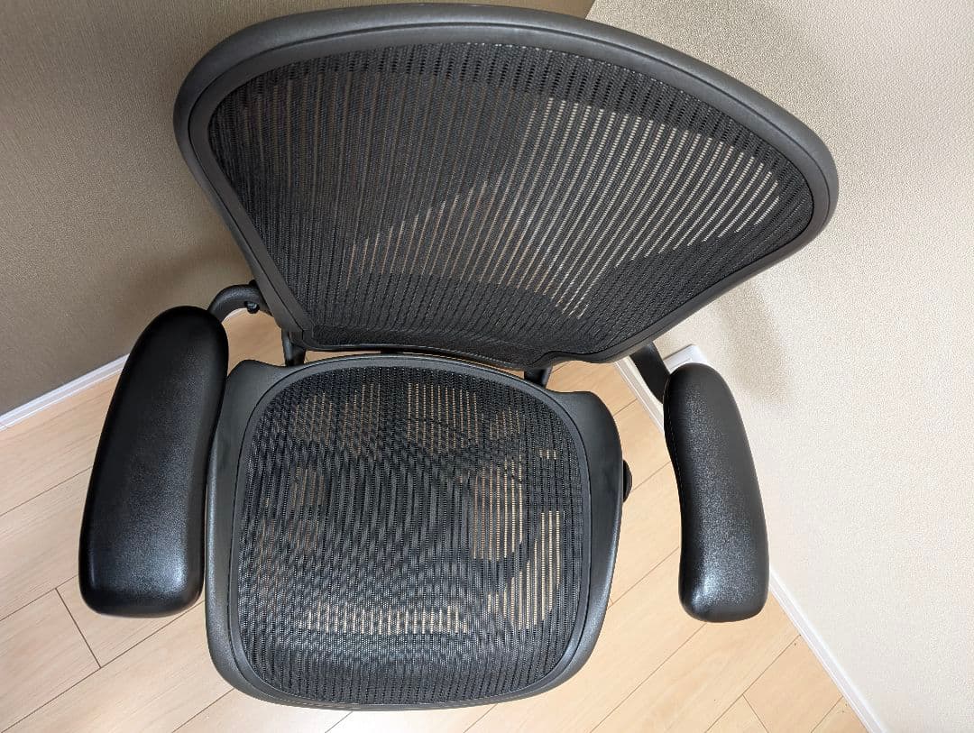 【バ・ロンさま】ハーマンミラー アーロンチェア Bサイズ フル装備