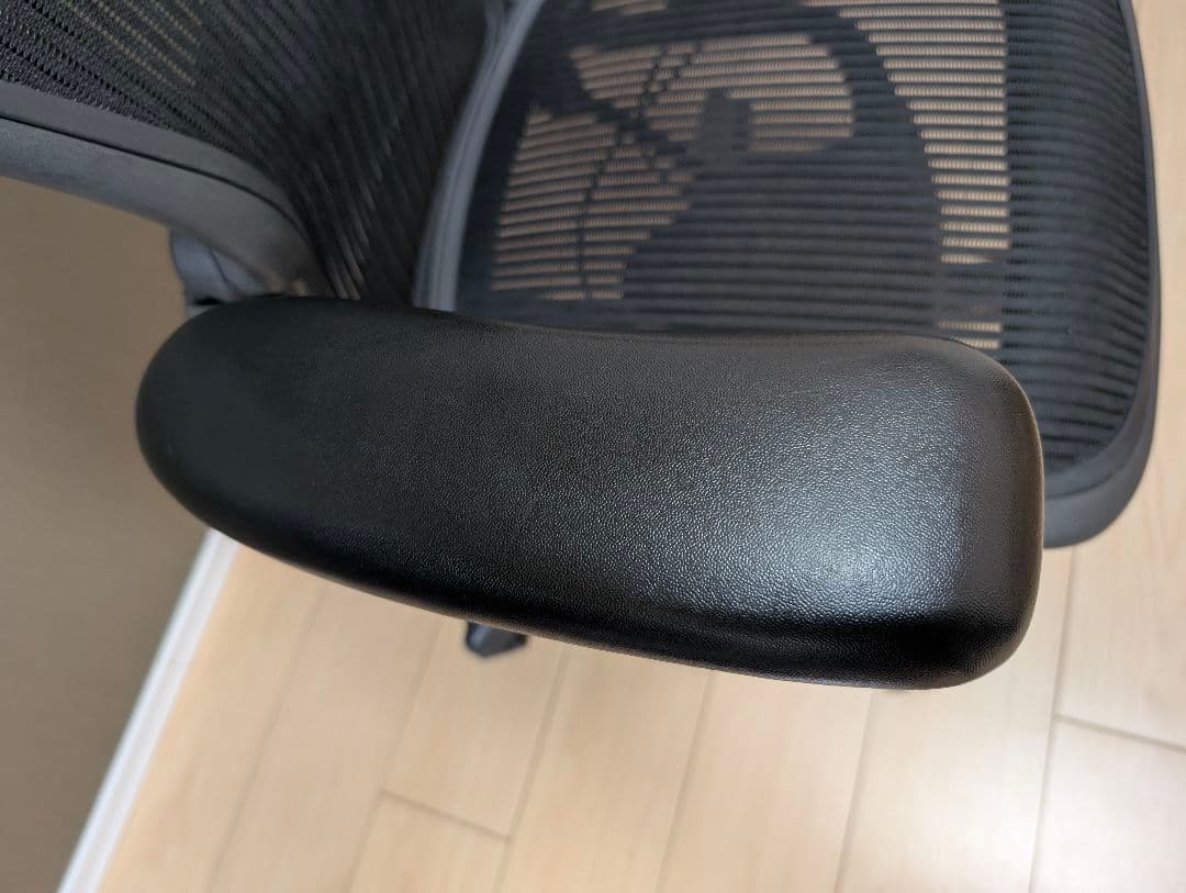 【バ・ロンさま】ハーマンミラー アーロンチェア Bサイズ フル装備