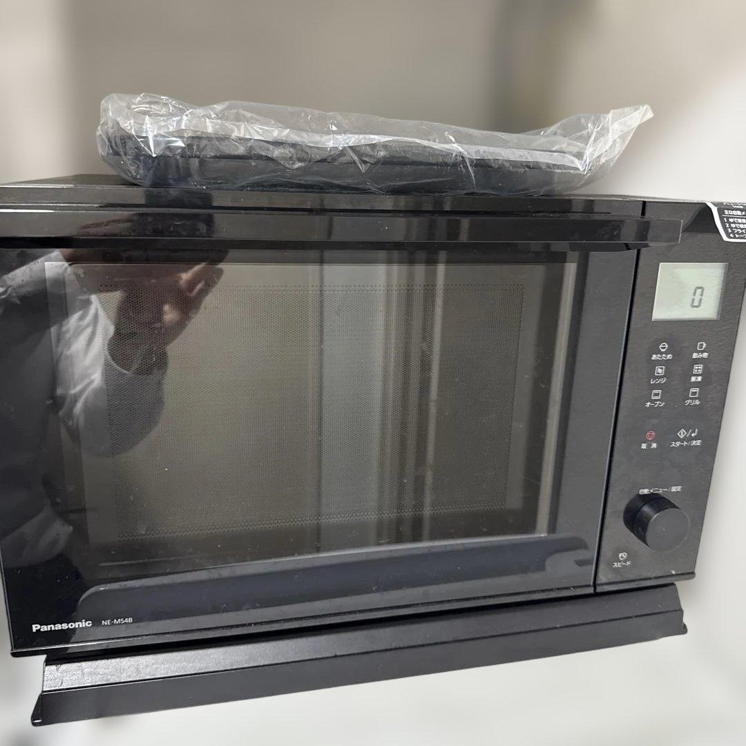 パナソニック オーブンレンジ NE-MS4B-K 2023年製 家電 ブラック