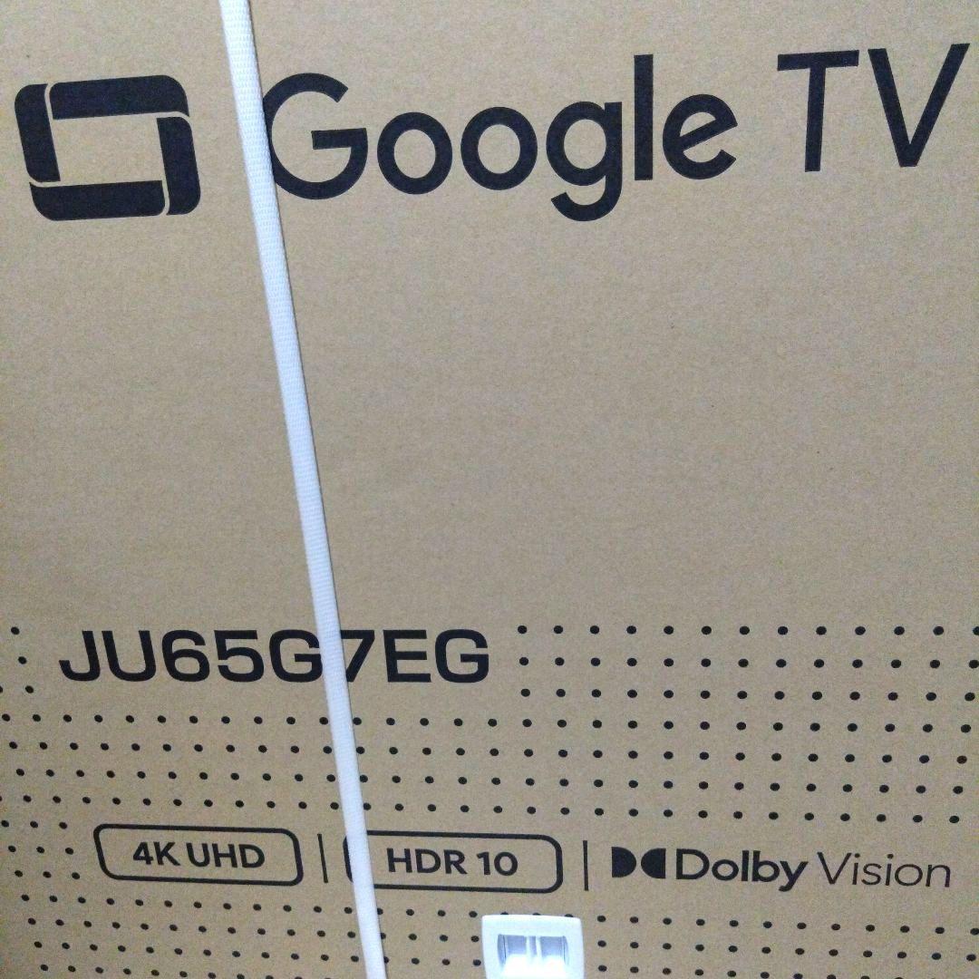 【 新品未開封 】スマートテレビ CHIQ 65インチ 4K Google TV