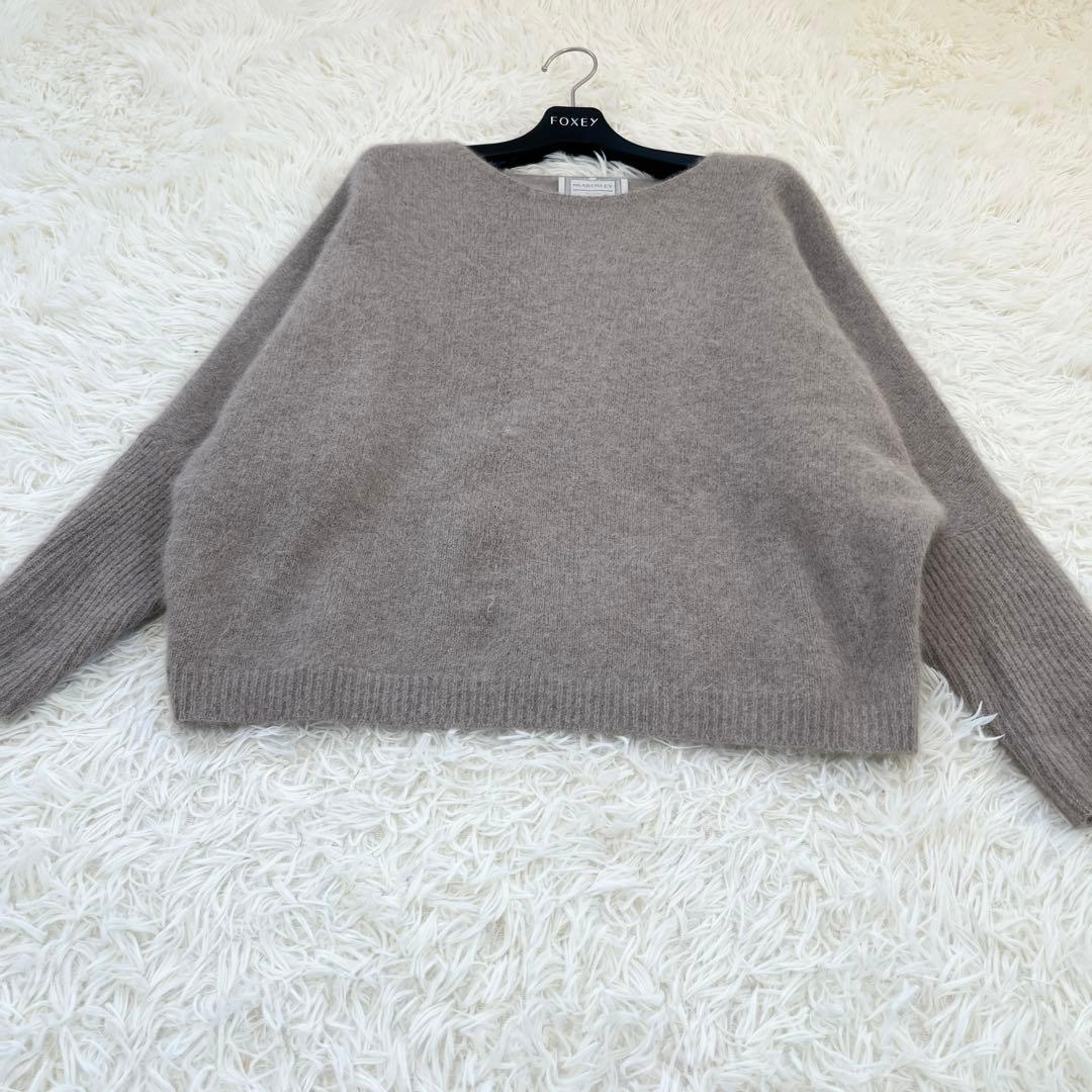BEARDSLEY　FOXウールドルマンニット モカ　Fサイズ