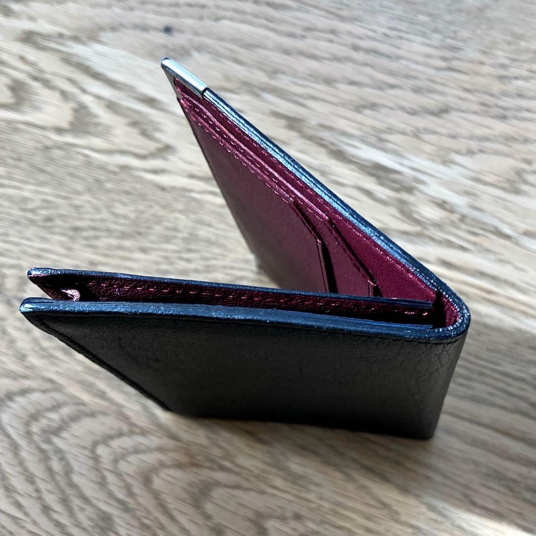 Cartier カルティエ　名刺入れ　ブラック　マストライン　本革