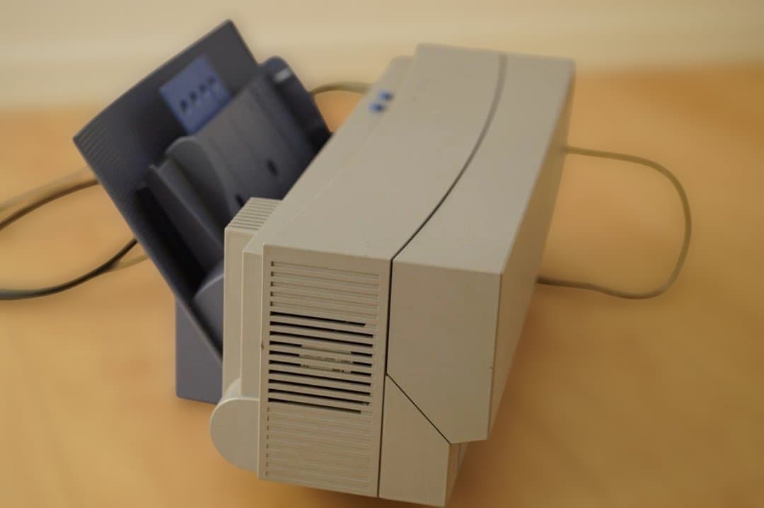 MD-5500 アルプス プリンター インクリボンカートリッジ付き ジャンク