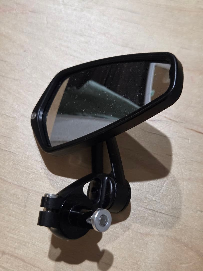 CRG ブラックミラー バーエンドミラー