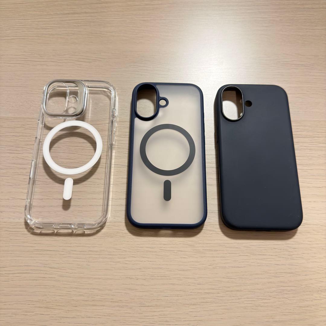 iPhone17 256GB ホワイト ケース3種付き