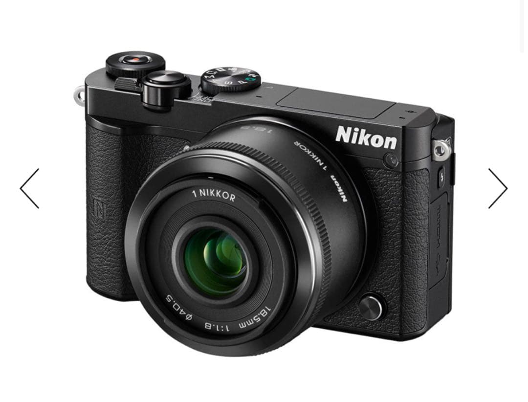 Nikon 1 J5 BLACK ダブルレンズキット