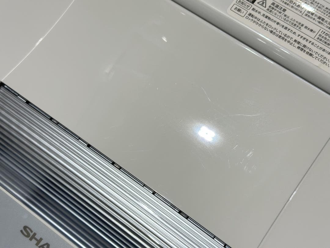 シャープ 洗濯乾燥機 6.5/3.5kg ES-T6E2-W 2023年製