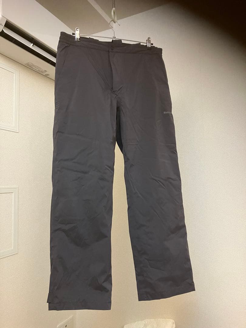 シマノ 防寒服アウター RB-04PUウォームレインパンツのみ/XL/チャコール