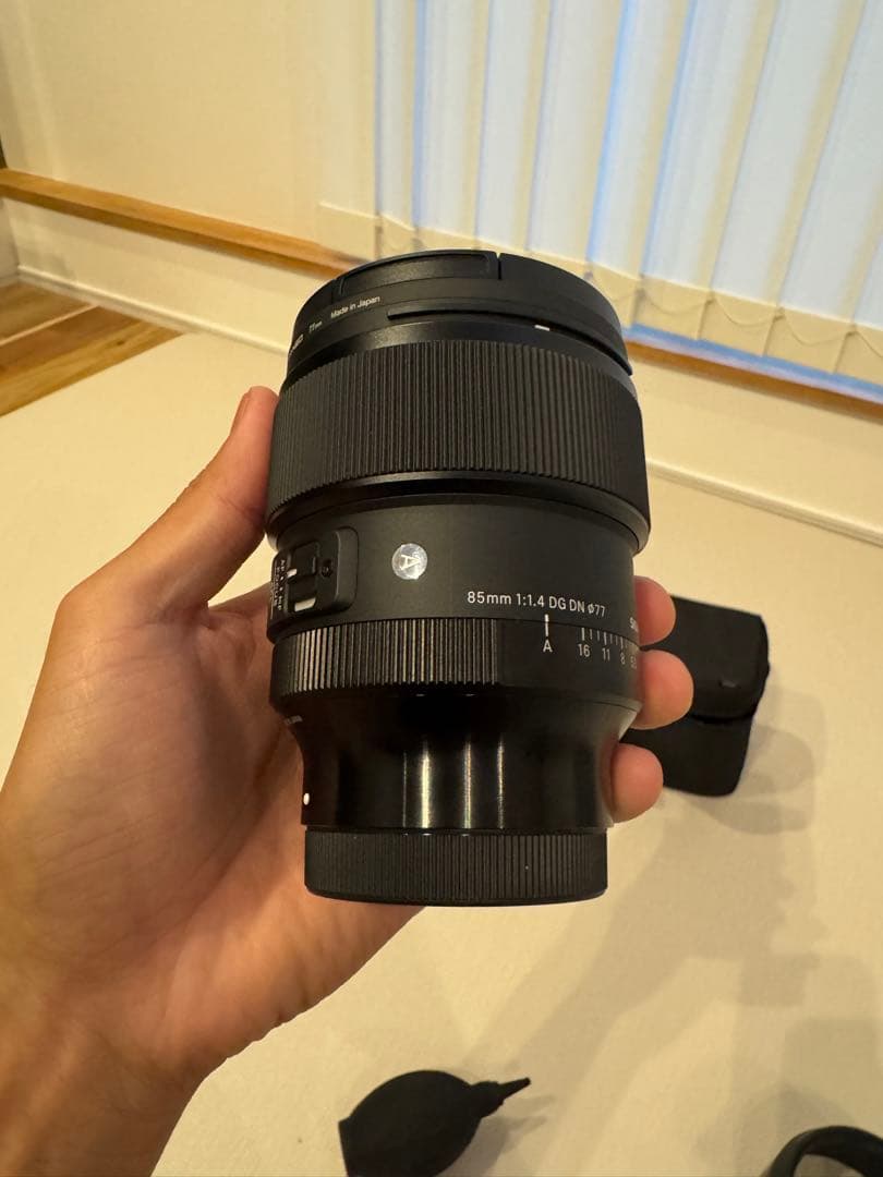 SIGMA 85mm F1.4 DG DN ArtソニーEマウント フィルター付