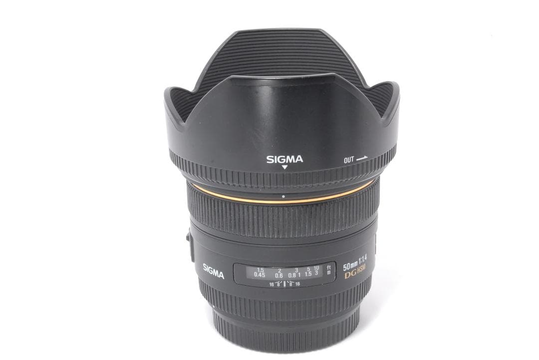 美品　SIGMA 50mm F1.4 EX DG HSM Canon用　単焦点