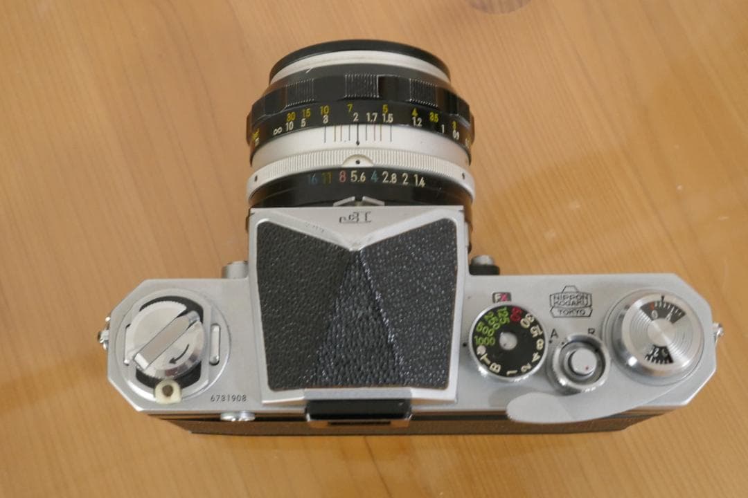 Nikon F 一眼レフカメラ Nikkor-S 50mm f/1.4F