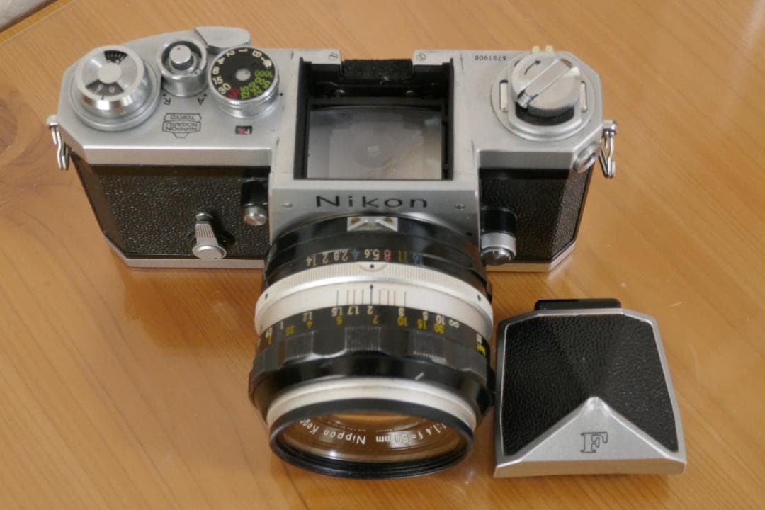 Nikon F 一眼レフカメラ Nikkor-S 50mm f/1.4F