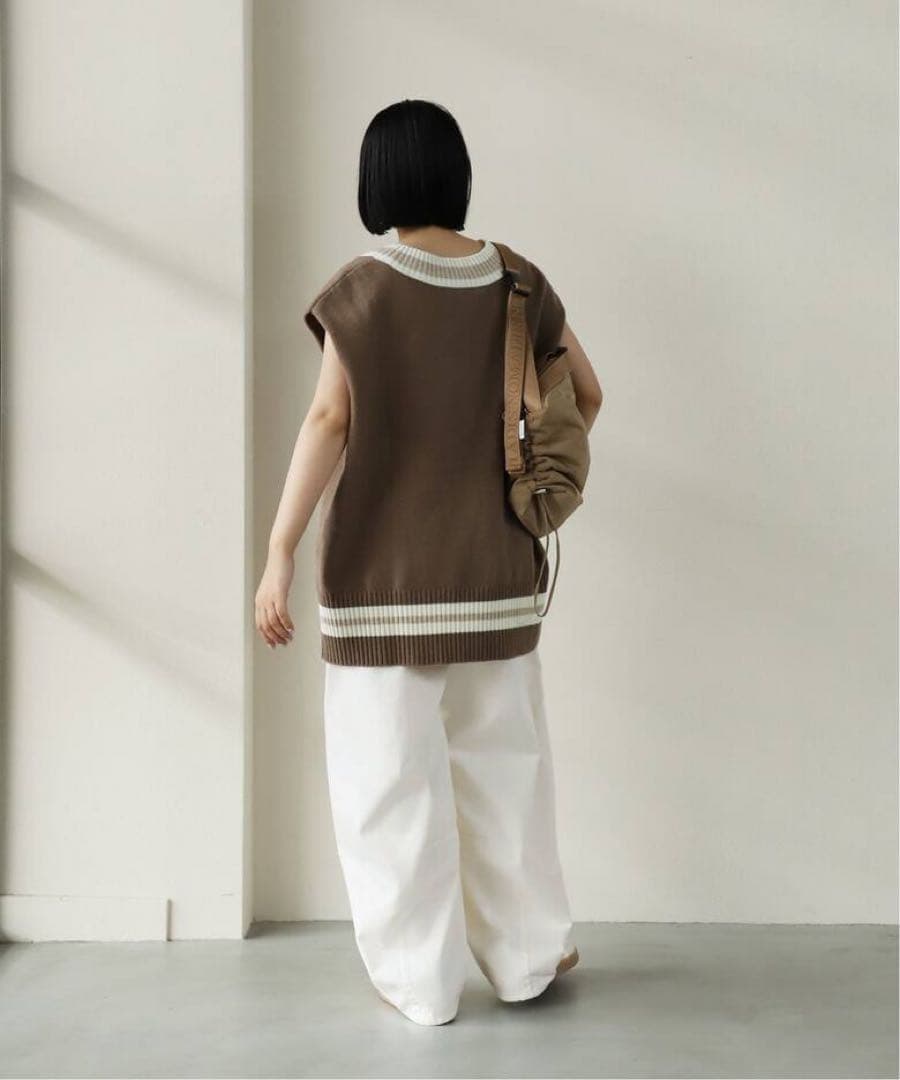 フレームワーク20チノフォルムカーヴィーパンツホワイト40