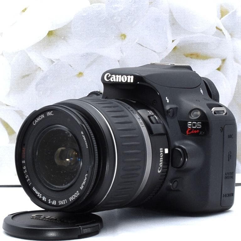 ☆旅行★人物撮影★超軽量★スマホ転送★人気機種★Canon Kiss X7★
