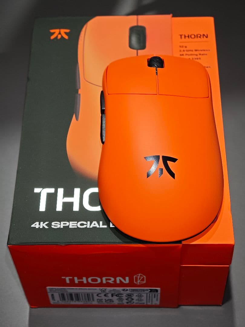 マウス・トラックボール Fnatic x Lamzu Thorn 4K Special Edition