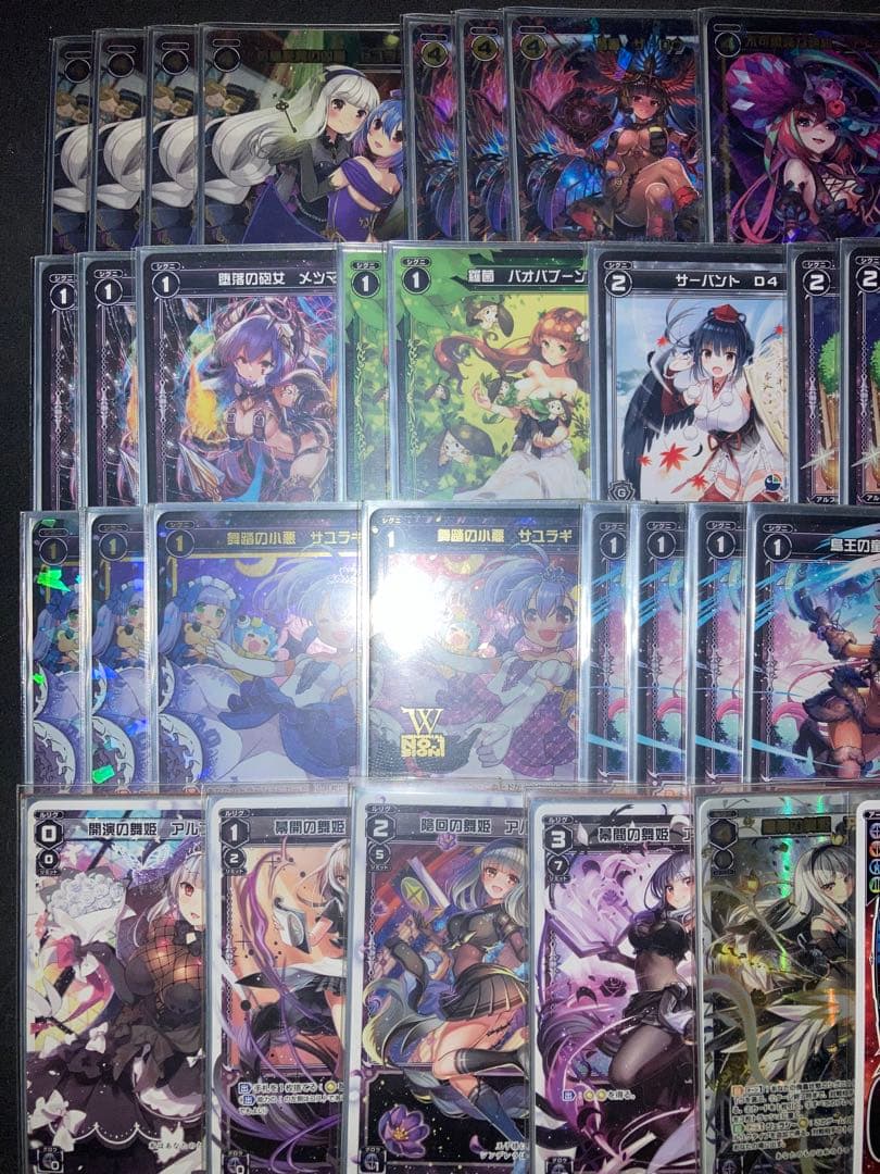 ウィクロス アルフォウ　デッキ ホロ多数　wixoss