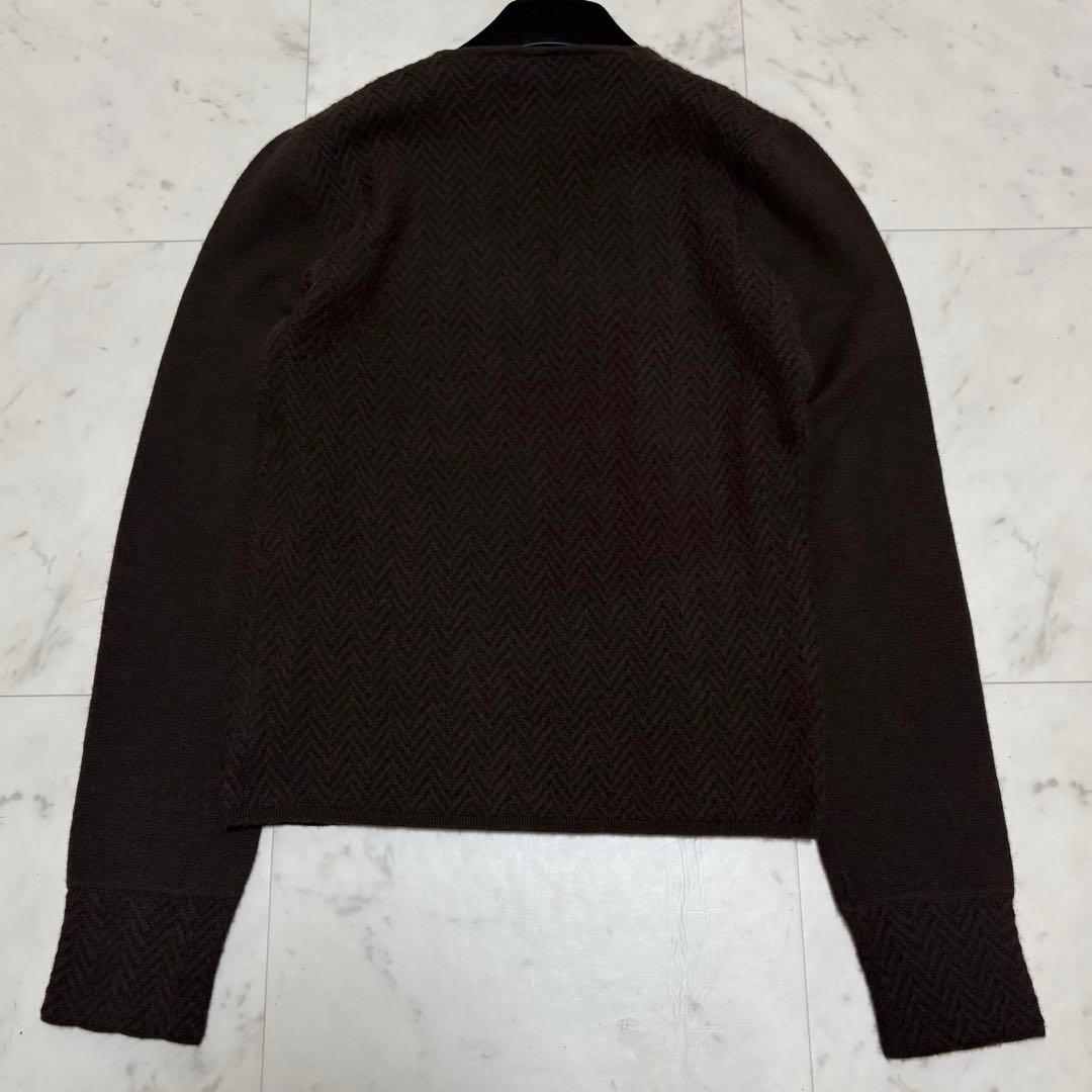 美品 ロロピアーナ イタリア製 カシミヤ95% 長袖Vネック ニット セーター