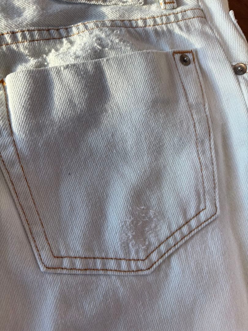 MM6 ワイドデニムパンツ